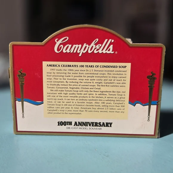 Campbell's 100th Anniversary Die-Cast Model - Picture 2 of 7